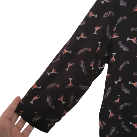 BRODY Myles tunic blouse long sleeve sz medium - Picture 2 of 5